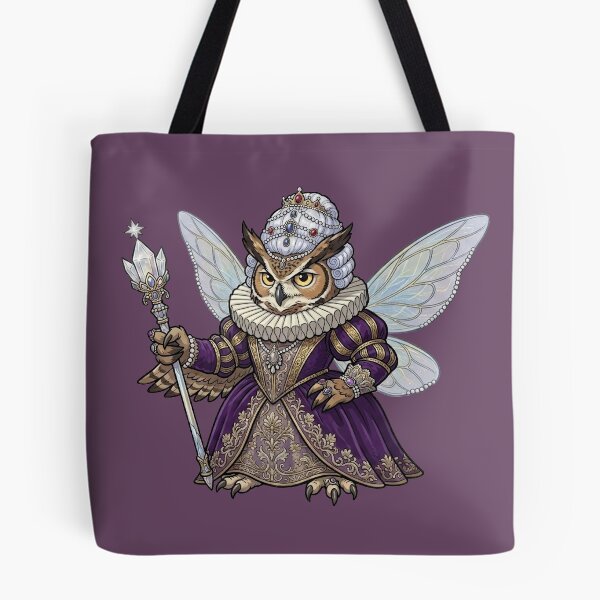 Item preview, The Fairy Owlmother - Regal Relics Fantasy Art designed and sold by PerfectTerrible.