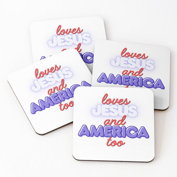 Item preview, ama a Jesús y a Estados Unidos designed and sold by King-of-my-art.