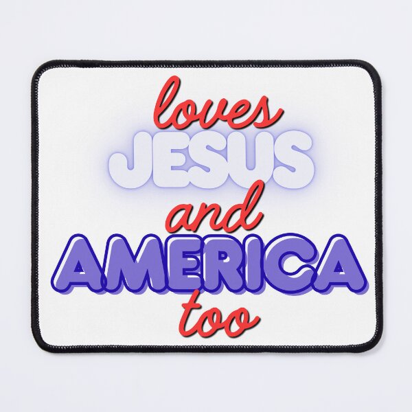 Artikelvorschau, liebt Jesus und Amerika entworfen und verkauft von King-of-my-art.