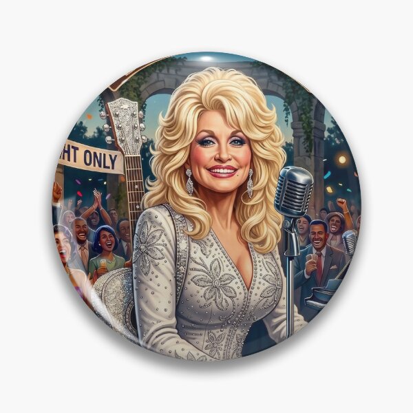 Item preview, DOLLY PARTON - Queen of Country Music - Nashville American designed and sold by DBM Photo Art 1.
