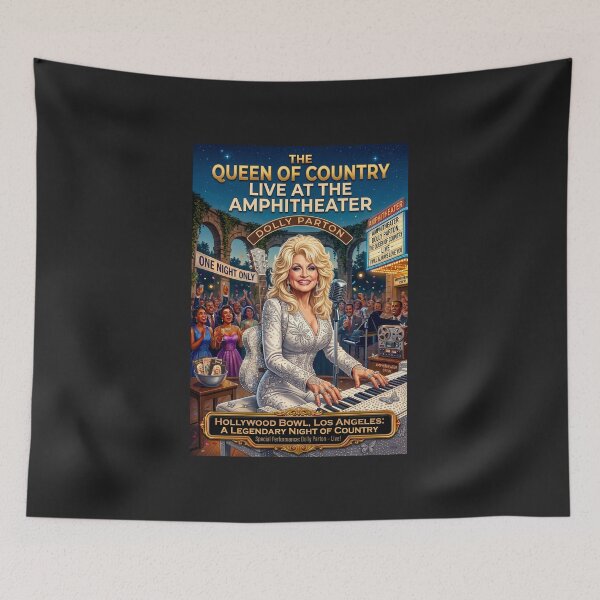 Item preview, DOLLY PARTON - Queen of Country Music - Nashville American designed and sold by DBM Photo Art 1.