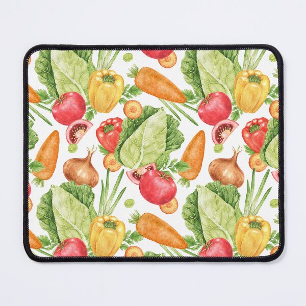 Item preview, Watercolor Vegetable Seamless Pattern designed and sold by eves_aquadreams.