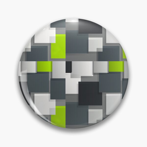 Item preview, Architectural-Style Sleek Gray And Lime Green Geometric  designed and sold by DEC02.