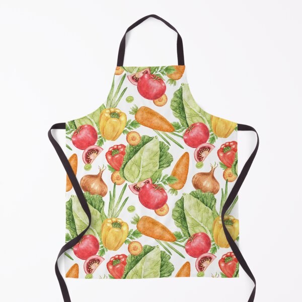Item preview, Watercolor Vegetable Seamless Pattern designed and sold by eves_aquadreams.