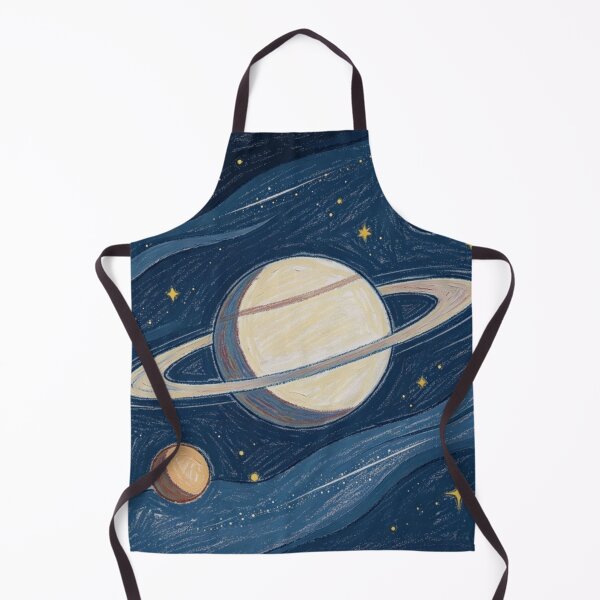 Item preview, Space Art - Dark Atmosphere & Yellow Stars Oil Pastel designed and sold by TeyArtWork.