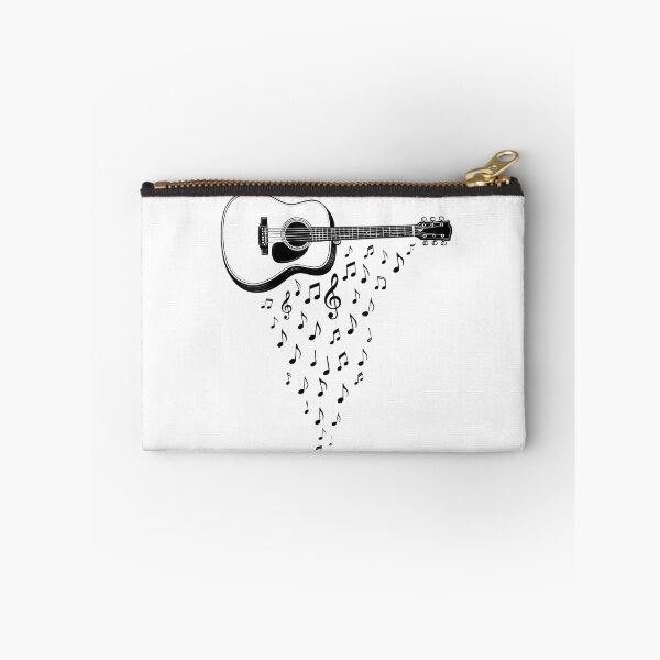 Item preview,  Black & White Guitar Melody Sticker designed and sold by M.Store.