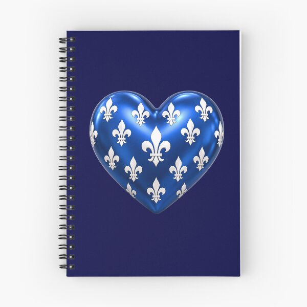 Item preview, Quebec Heart fleur de lys  designed and sold by FatBirdie.