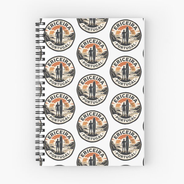 Item preview, Ericeira Surf Coast Sunset Badge designed and sold by Digital Art Works  Hub.