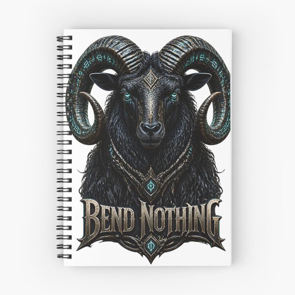Item preview, Bend Nothing Celestial Ram designed and sold by SurajDesigns.