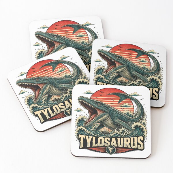 Item preview, Tylosaurus Prehistoric Marine Reptile Retro Vintage designed and sold by JonelleTshirts.