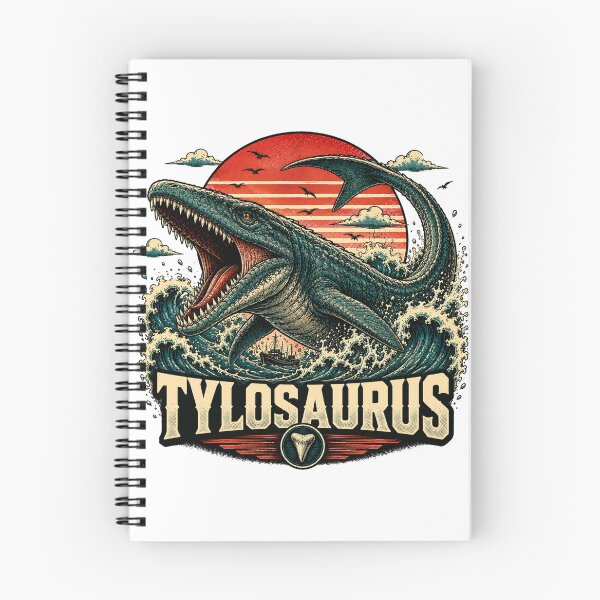 Item preview, Tylosaurus Prehistoric Marine Reptile Retro Vintage designed and sold by JonelleTshirts.