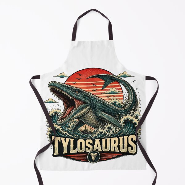 Item preview, Tylosaurus Prehistoric Marine Reptile Retro Vintage designed and sold by JonelleTshirts.