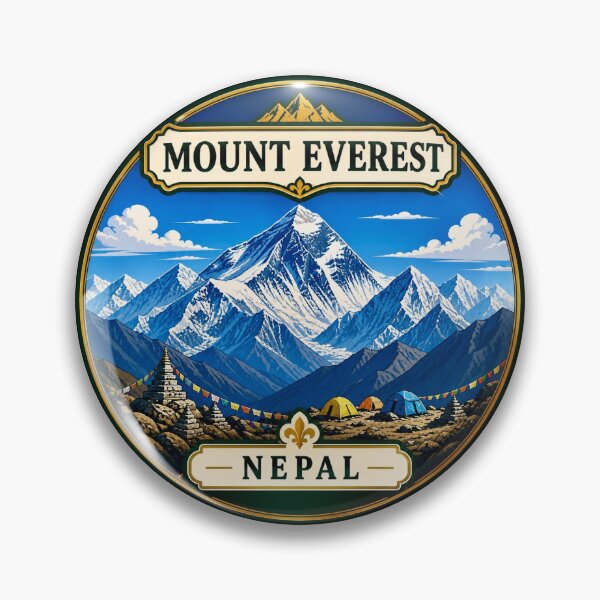 Item preview, Mount Everest, Nepal - Himalayan Peak designed and sold by Myra365Art.