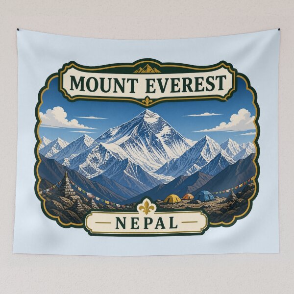 Item preview, Mount Everest, Nepal - Himalayan Peak designed and sold by Myra365Art.