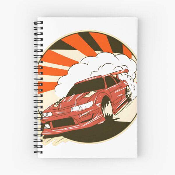 Item preview, Red Drift Legend T-Shirt – Japanese Sunburst Sticker Style designed and sold by Law7aty.