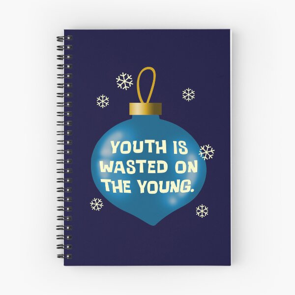 Item preview, Youth Is Wasted Ornament designed and sold by Normbot2000.
