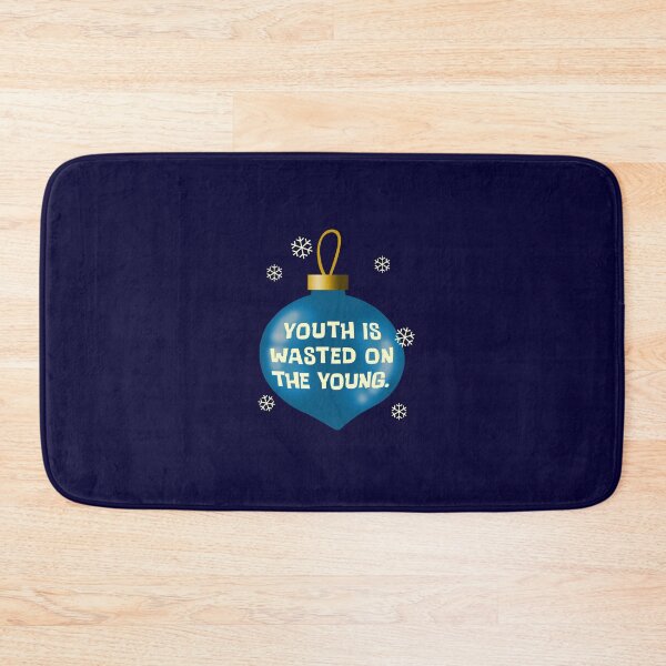 Item preview, Youth Is Wasted Ornament designed and sold by Normbot2000.