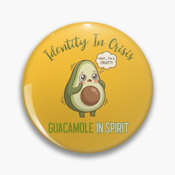 Item preview, Avocado Existential Crisis designed and sold by GlitchedTees.