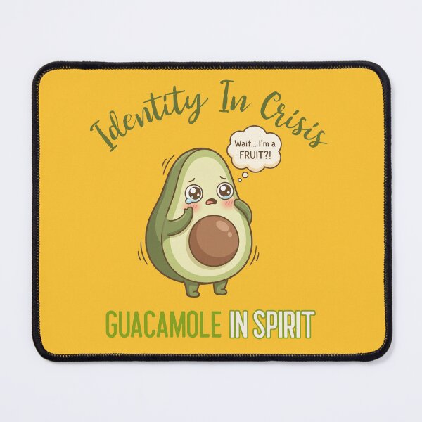 Item preview, Avocado Existential Crisis designed and sold by GlitchedTees.