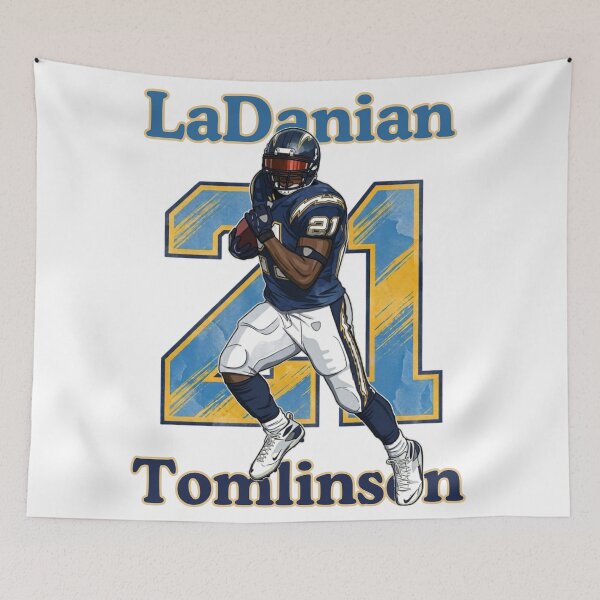 Item preview, West Coast Running Legend No. 21 – Retro Football Art designed and sold by Thogan0416.