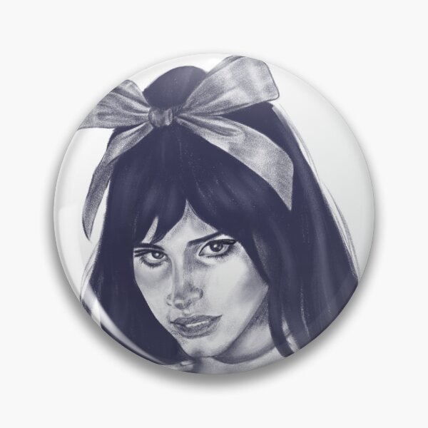 Item preview, Lana Del Rey Art Print | Portrait Illustration | Red Flowers Wall Art | Music Poster designed and sold by idrawcroissant.