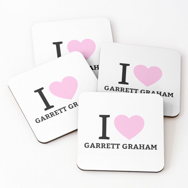 Item preview, OFF CAMPUS PINK I HEART GARRETT GRAHAM designed and sold by gabbycore.