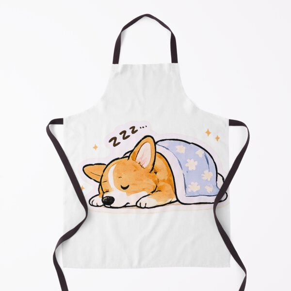 Item preview, Sleeping Corgi Under Blanket Sticker - Cute Cozy Puppy, Good Night Dog Art, Pembroke Welsh Corgi Gift, Self Care Sticker, Wave Time designed and sold by Wave time.