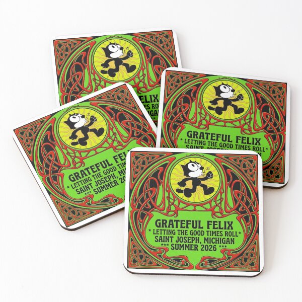 Item preview, GRATEFUL FELIX AGAIN- LETTING THE GOOD TIMES ROLL, SUMMER2026 SAINT JOSEPH, MICHIGAN U.S.A. designed and sold by V3GFX.