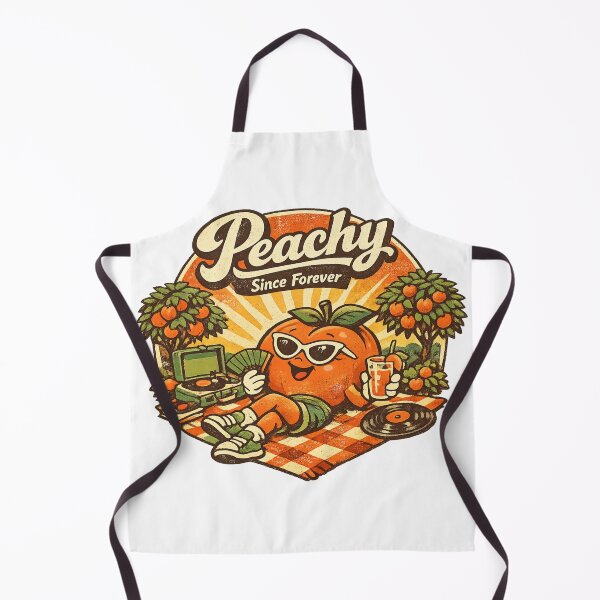 Item preview, Peachy Since Forever Retro Picnic Vibes designed and sold by Dresut.