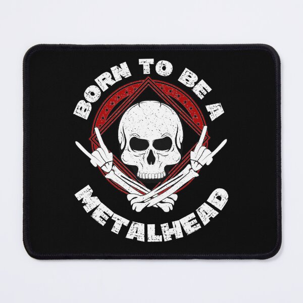 Item preview, Born To Be A Metalhead Heavy Metal Fan Gift designed and sold by Say It With Ink.
