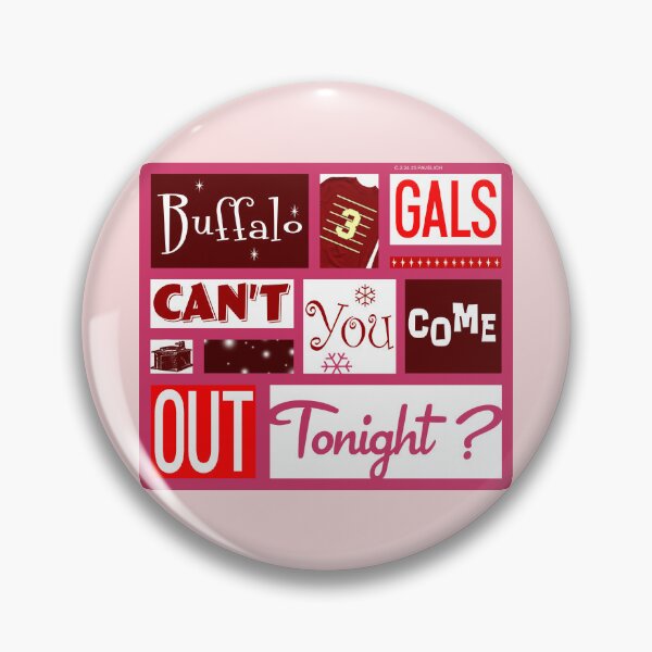 Item preview, Buffalo Gals Red designed and sold by Normbot2000.