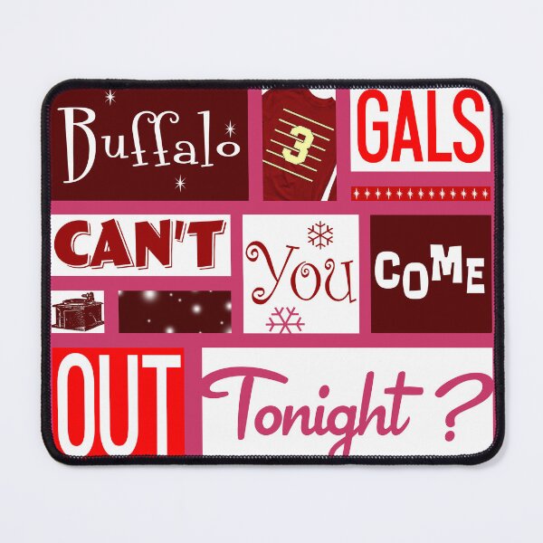 Item preview, Buffalo Gals Red designed and sold by Normbot2000.