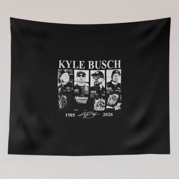 Item preview, Kyle Busch ,Remembering Kyle Busch ,Kyle Busch Tribute ,NASCAR Legend Memorial , RIP Rowdy designed and sold by FreshHub9.