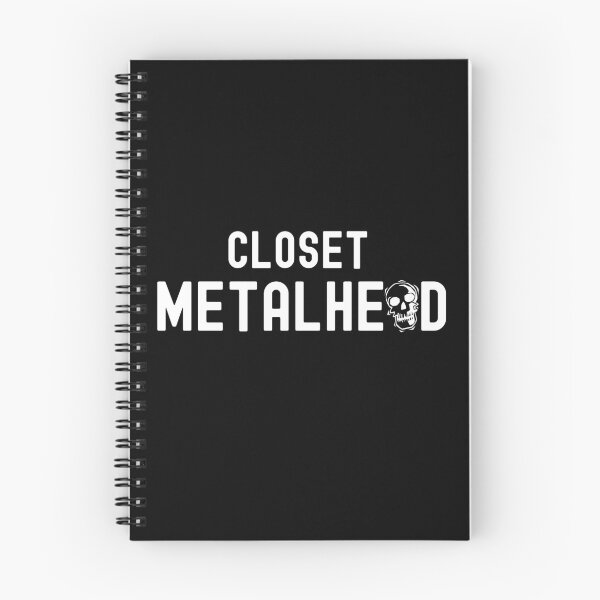 Item preview, Closet Metalhead Funny Metal Fan Gift for Metalheads designed and sold by Say It With Ink.