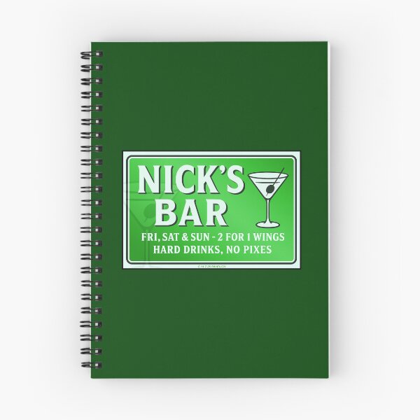 Item preview, Nick's Bar Green designed and sold by Normbot2000.