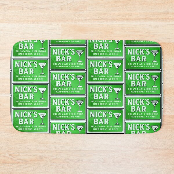 Item preview, Nick's Bar Green designed and sold by Normbot2000.