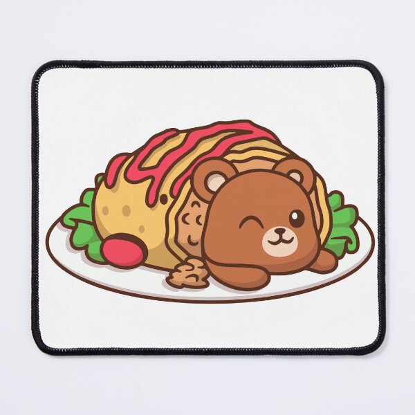 Item preview, Cute Bear Omurice Japanese Fried Rice designed and sold by Chrislogo.