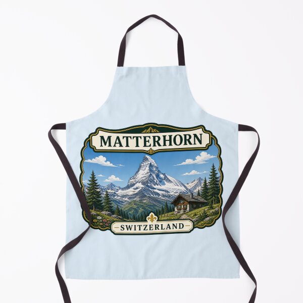 Item preview, Matterhorn, Switzerland - Alpine Mountain designed and sold by Myra365Art.