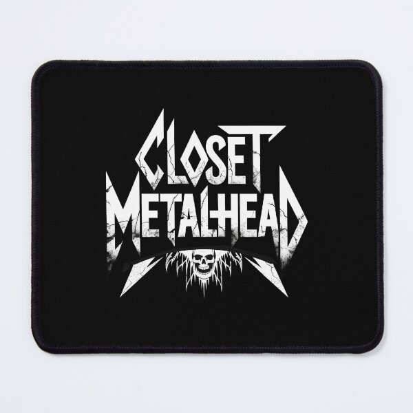 Item preview, Closet Metalhead Metal Logo Heavy Metal Fan Gift designed and sold by Say It With Ink.