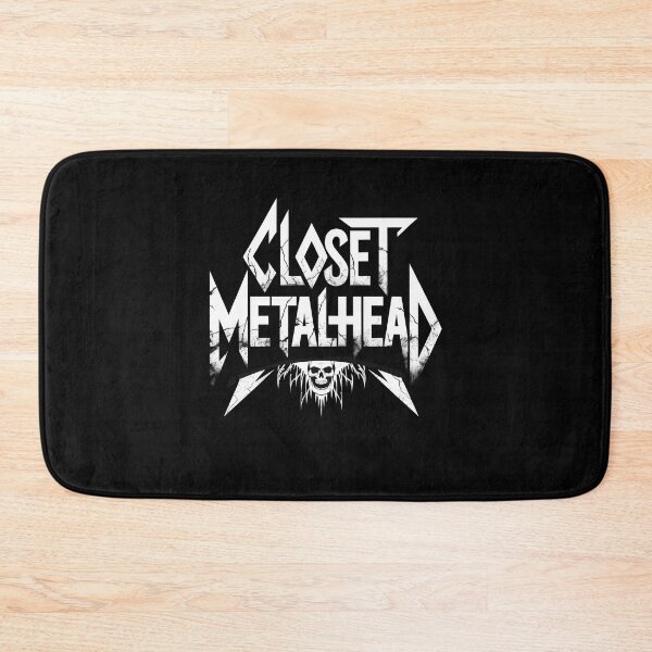 Item preview, Closet Metalhead Metal Logo Heavy Metal Fan Gift designed and sold by Say It With Ink.