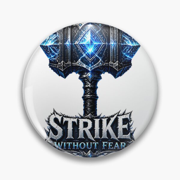 Item preview, Strike Without Fear Celestial Hammer designed and sold by SurajDesigns.