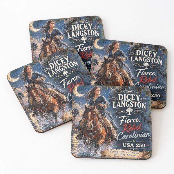 Item preview, Dicey Langston USA 250 Patriotic Rebel designed and sold by rygenr8.