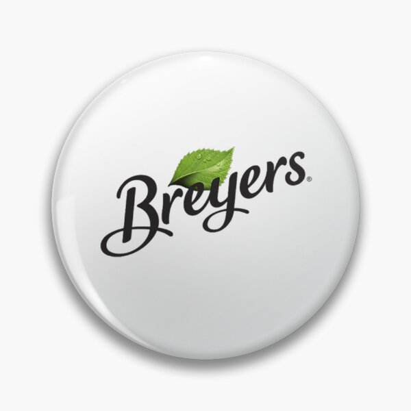 Item preview, Breyers Ice Cream Script Logo with Green Leaf designed and sold by Chrislogo.