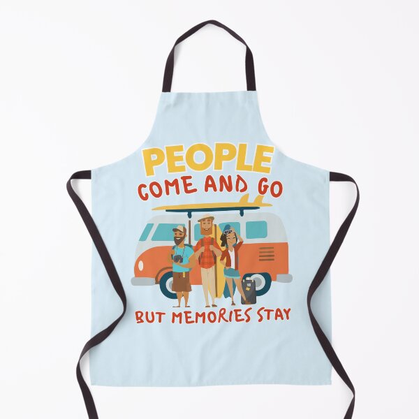 Item preview, People Come and Go But Memories Stay Travel Van designed and sold by SilverSeaBKK.