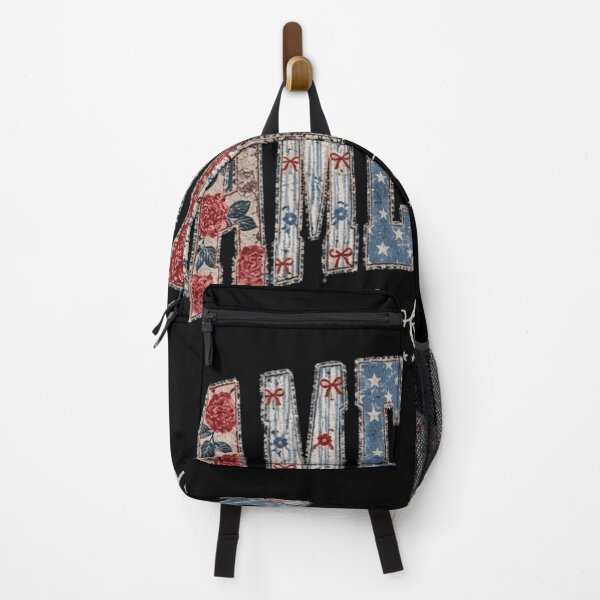 Item preview, America Land Of The Free Vintage Patriotic Floral Coquette designed and sold by haitrieuic96.