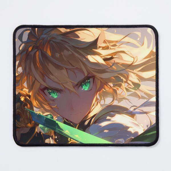 Item preview, Mikaela Hyakuya Seraph Of The End Glowing Sword Vigil designed and sold by riadjamai.