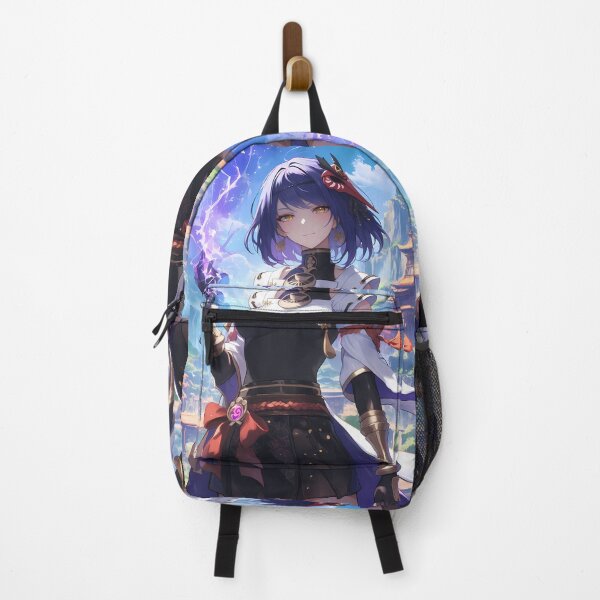 Item preview, Kujou Sara Genshin Impact Electro Lightning Inazuma designed and sold by riadjamai.