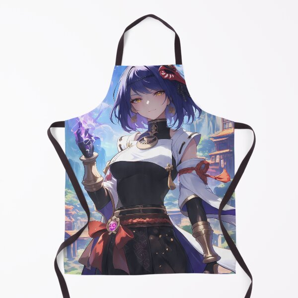 Item preview, Kujou Sara Genshin Impact Electro Lightning Inazuma designed and sold by riadjamai.