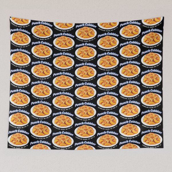 Item preview, Peach Cobbler Southern Food - Sweet Dessert Lover Humor designed and sold by merchxwear.
