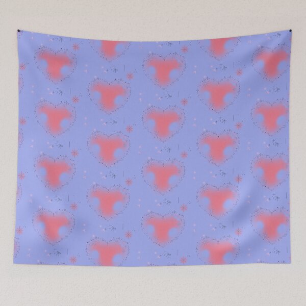 Item preview, Aura Heart Ribbon | Pastel Purple Aesthetic Art designed and sold by Rawafi Art Studio.